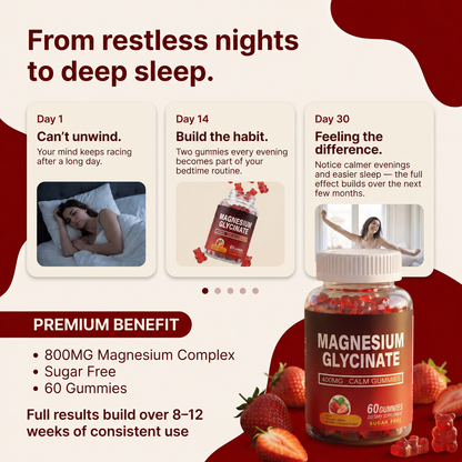 Nureva Magnesium Glycinate Gummies